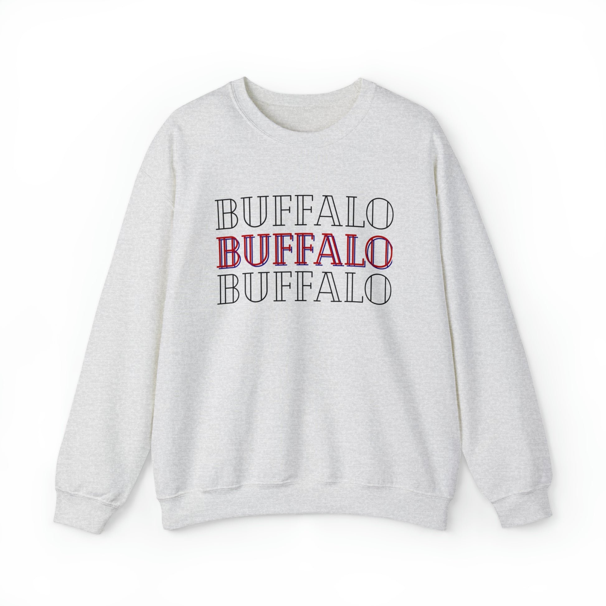 Buffalo Crewneck Sweatshirt - Cozy and Stylish