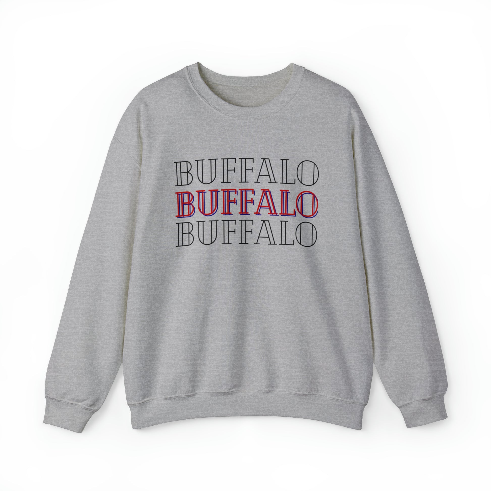 Buffalo Crewneck Sweatshirt - Cozy and Stylish