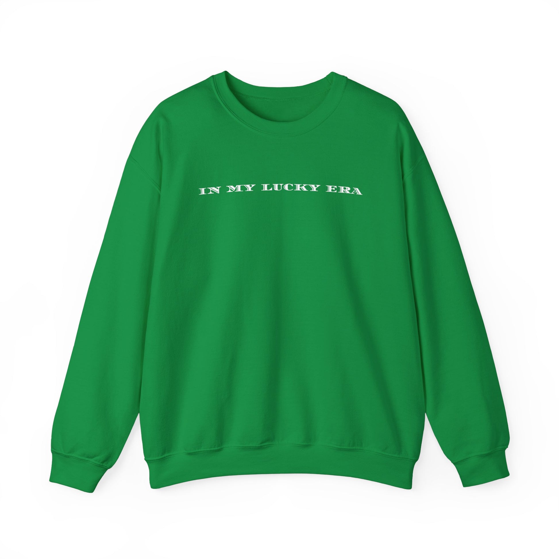 In My Lucky Era - St. Patty's Casual Unisex Crewneck Sweatshirt