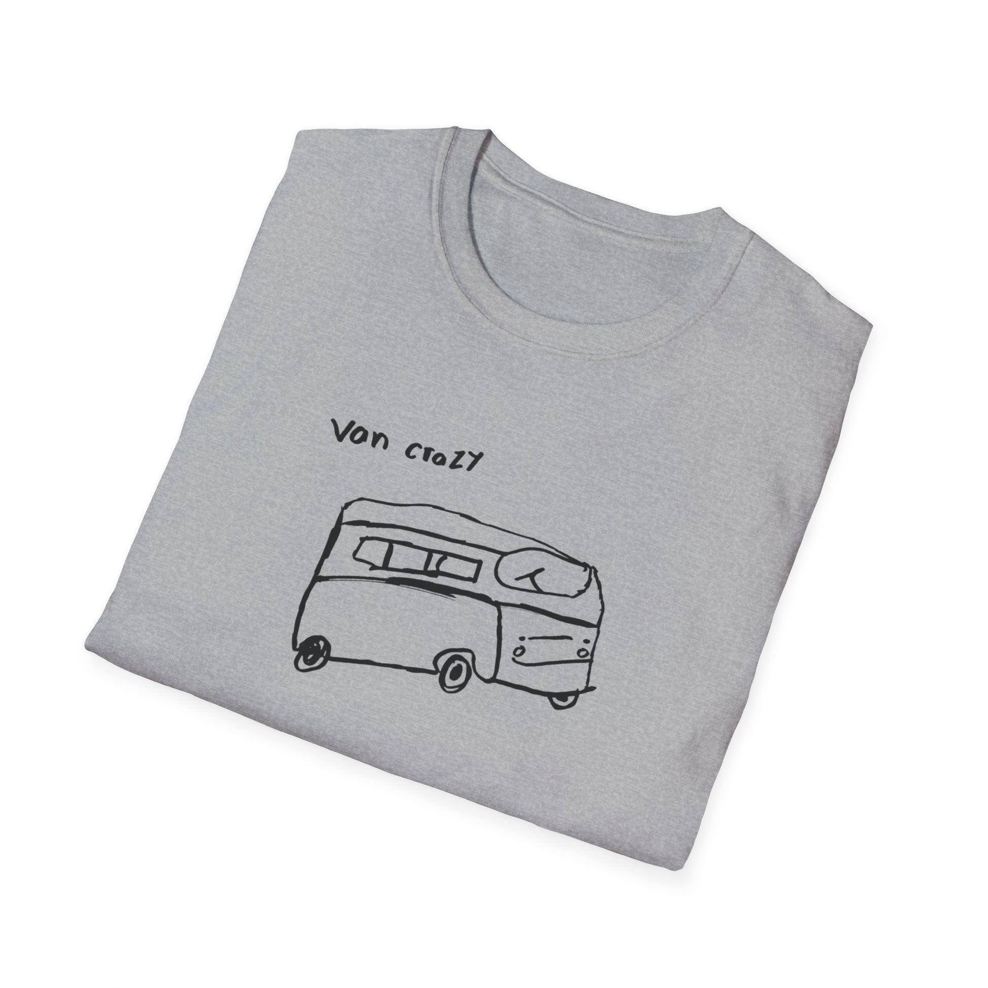 Van Crazy - Designed by Connor - Unisex Adult T-Shirt