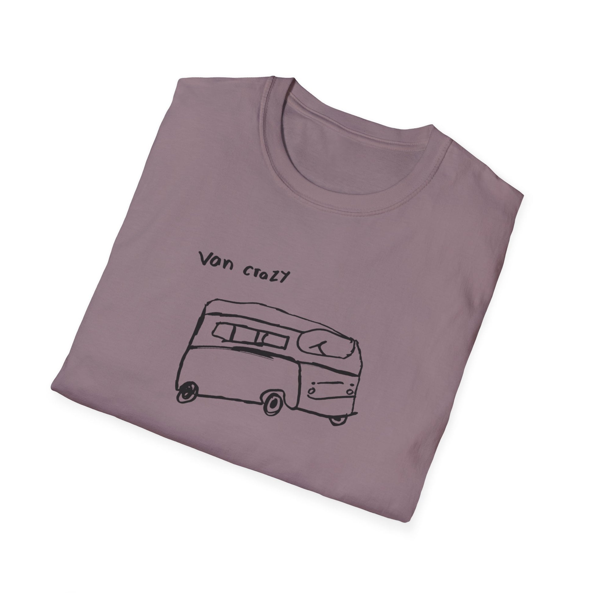 Van Crazy - Designed by Connor - Unisex Adult T-Shirt