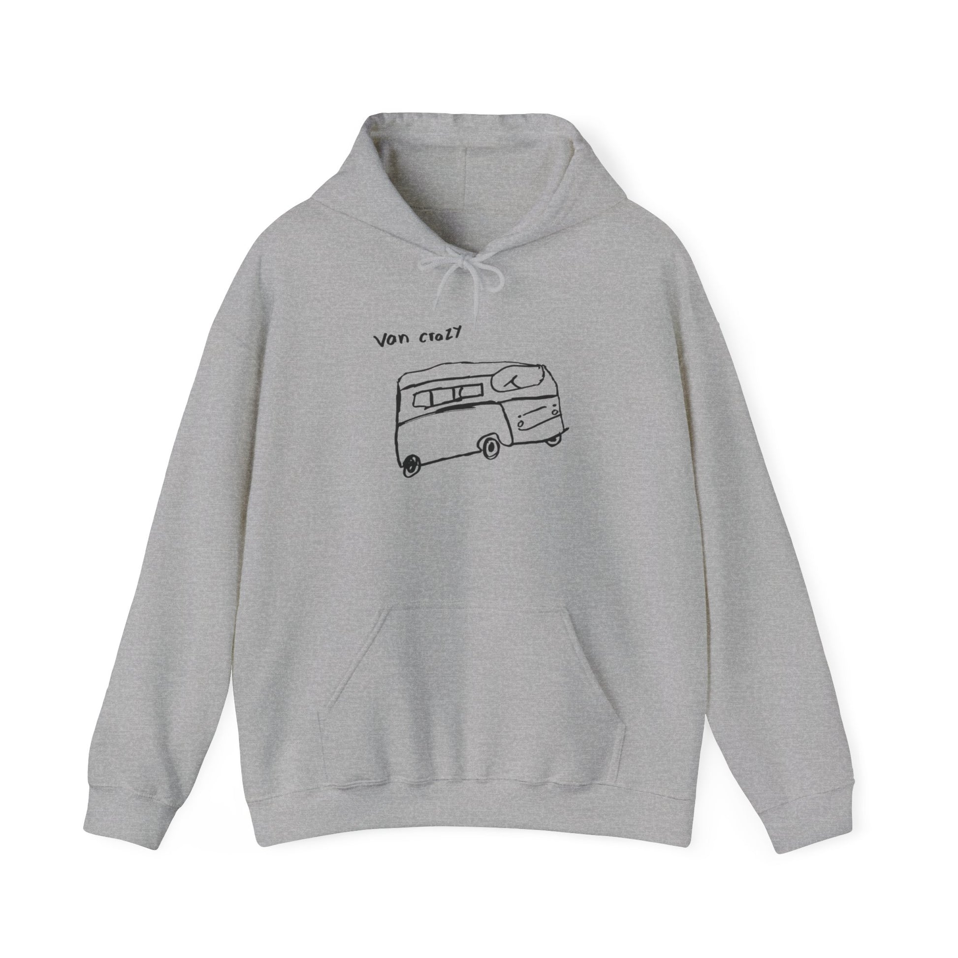 Van Crazy - Designed by Connor - Hooded Sweatshirt
