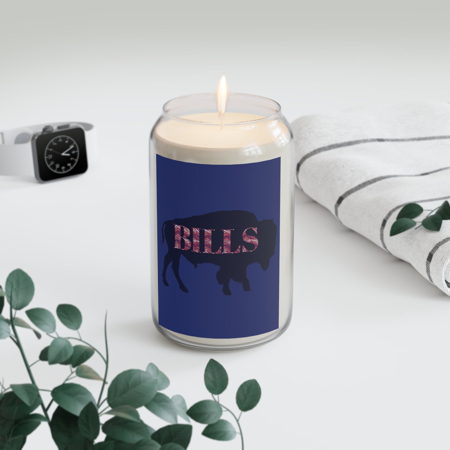 Buffalo Bills Comfort Spice Scented Candle - Gameday-Ready Fragrance