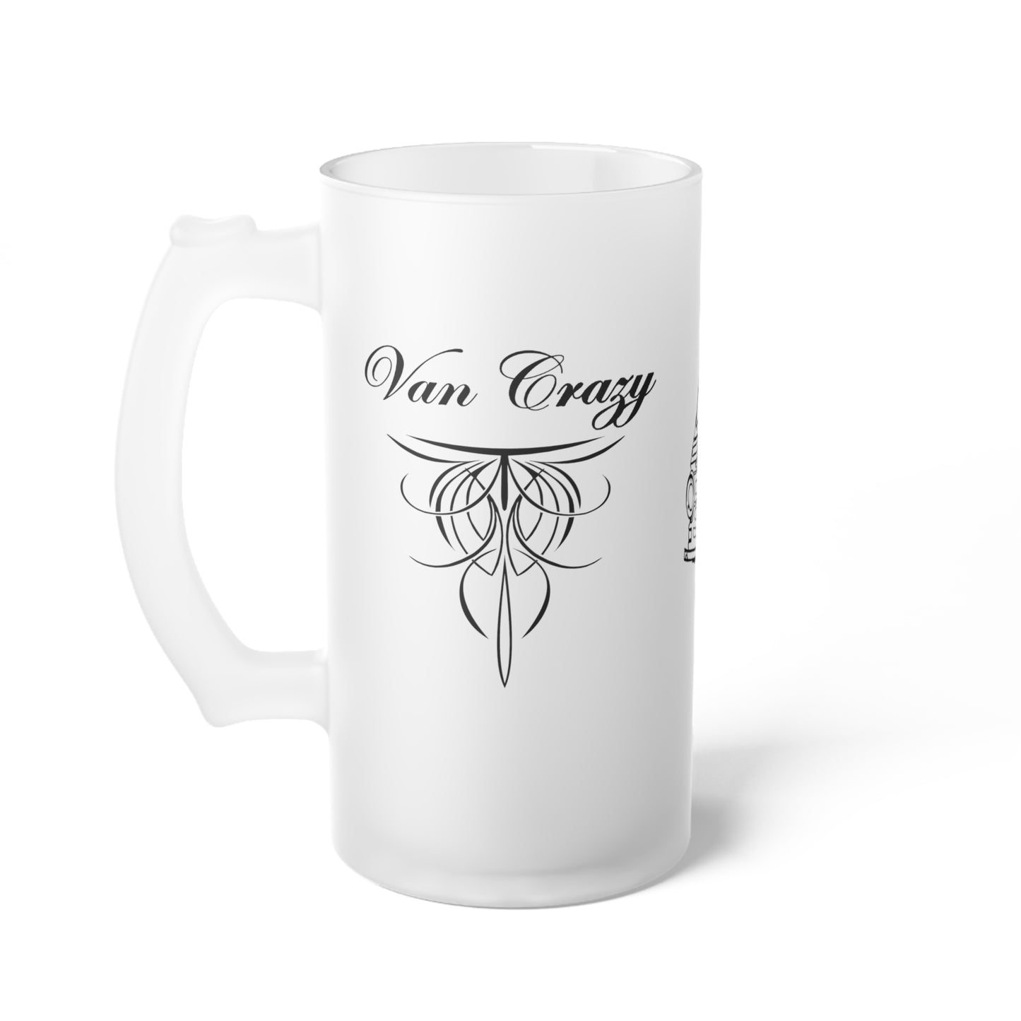 Van Crazy - 1968 Dodge A108 - Frosted Glass Beer Mug