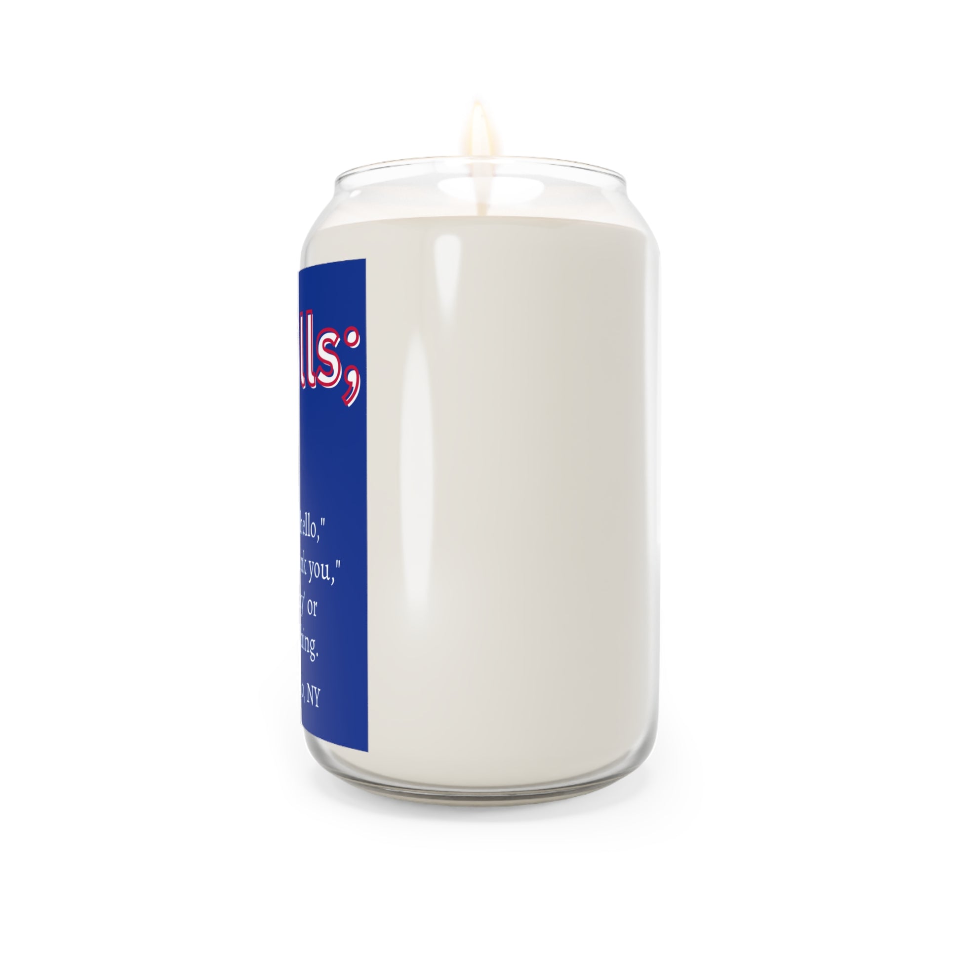 Go Bills Scented Candle - Game Day Bliss in Comfort Spice