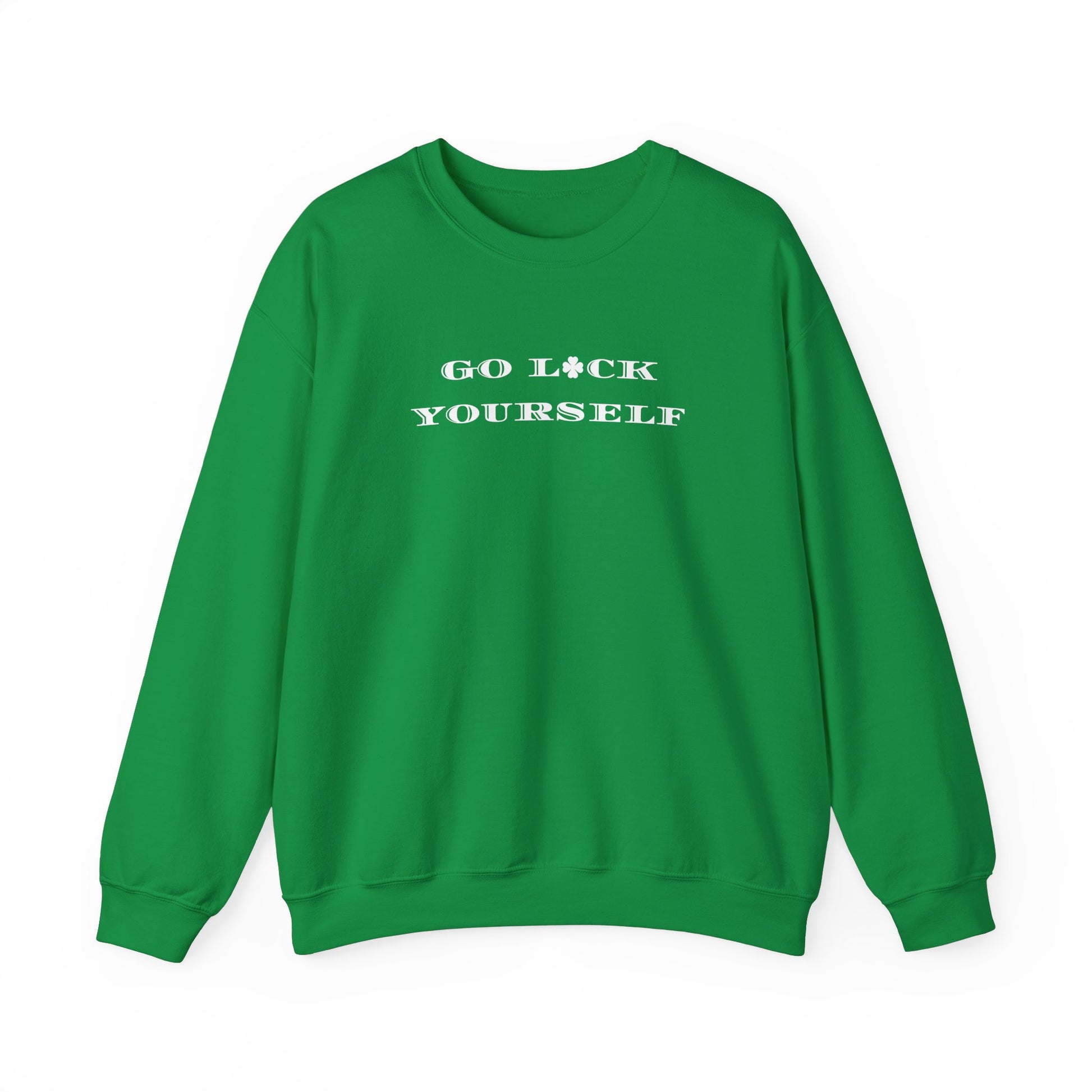 Go Luck Yourself - St. Patty's Casual Unisex Crewneck Sweatshirt