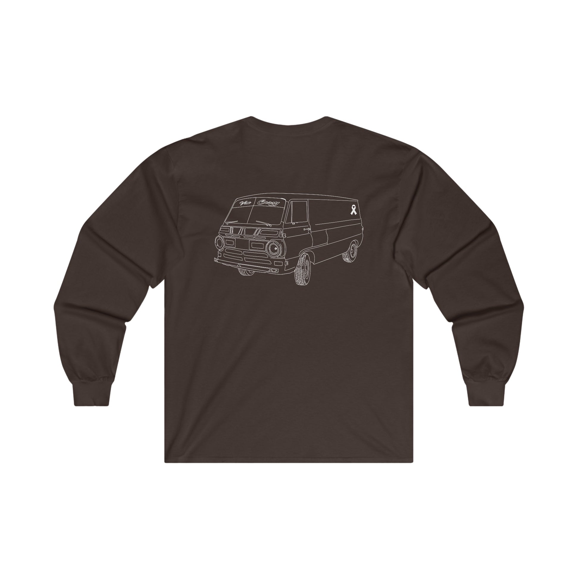 Van Crazy - Dodge A108 1968 - Unisex Long Sleeve Shirt