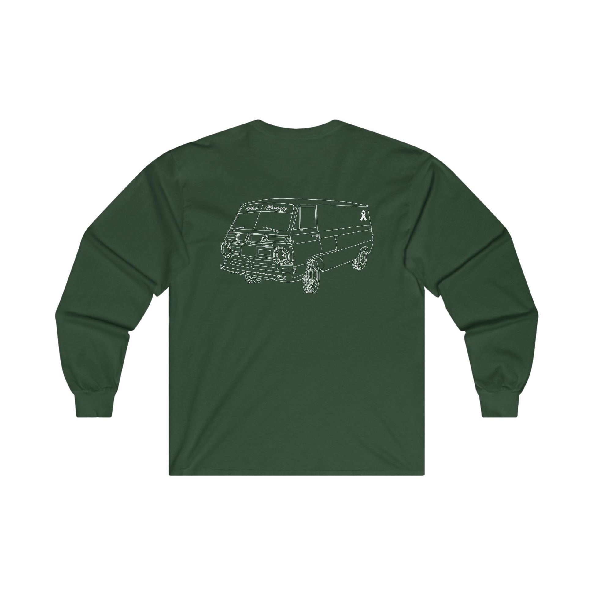 Van Crazy - Dodge A108 1968 - Unisex Long Sleeve Shirt