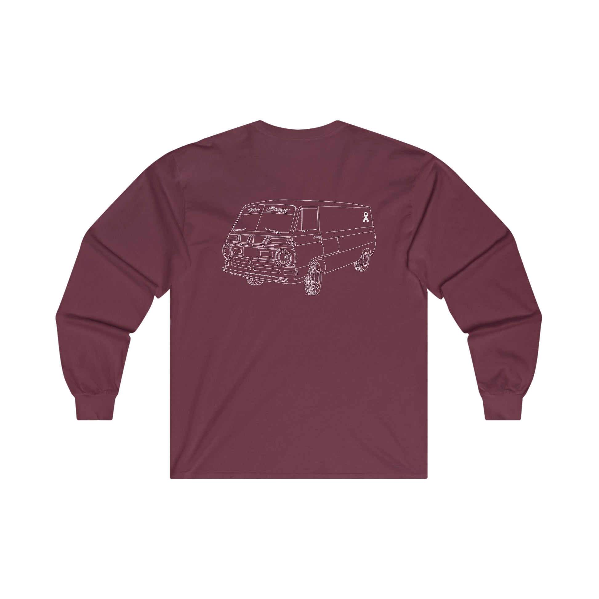 Van Crazy - Dodge A108 1968 - Unisex Long Sleeve Shirt