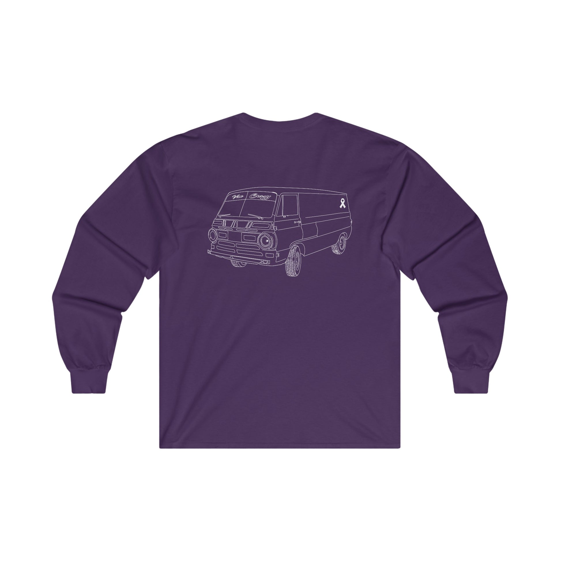 Van Crazy - Dodge A108 1968 - Unisex Long Sleeve Shirt