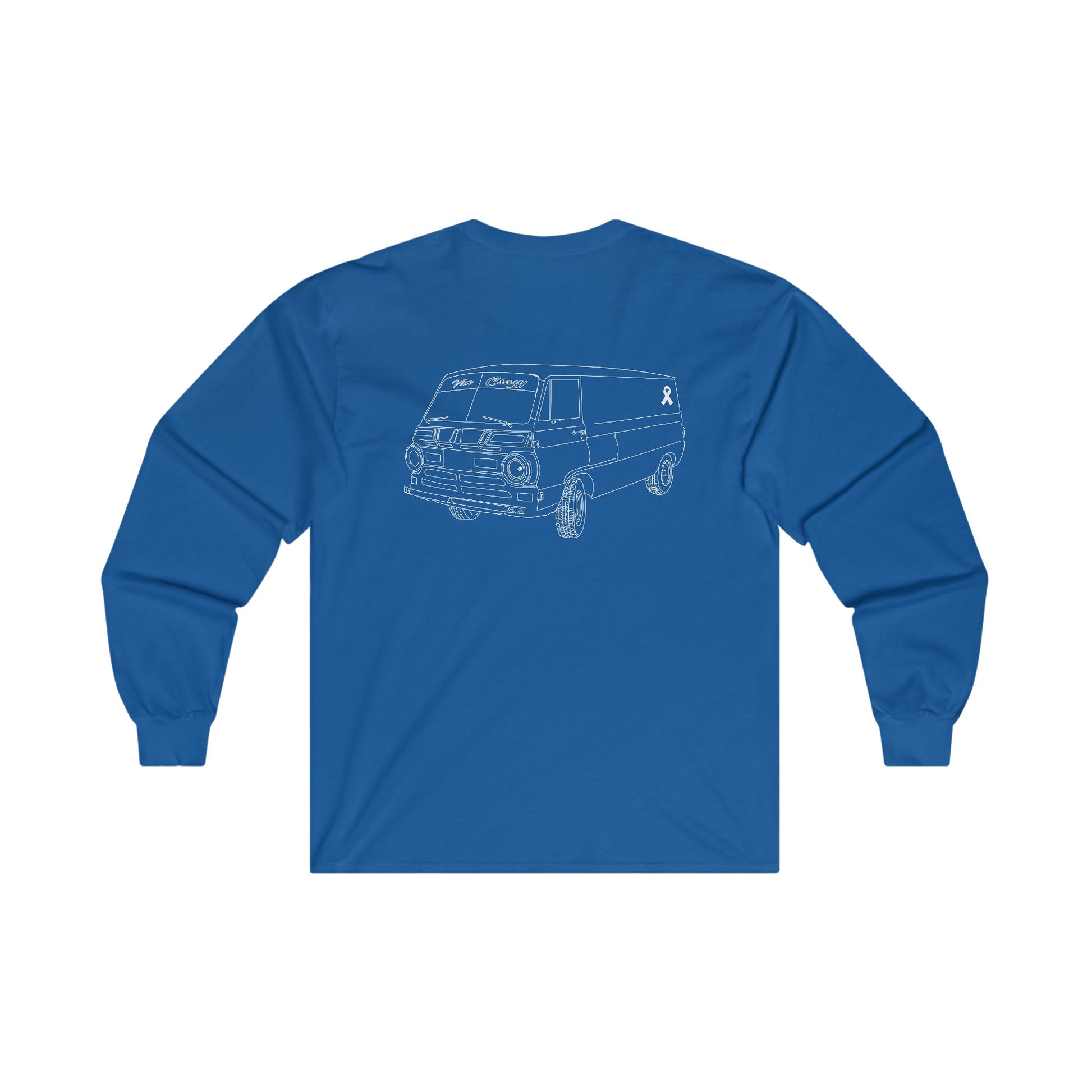 Van Crazy - Dodge A108 1968 - Unisex Long Sleeve Shirt