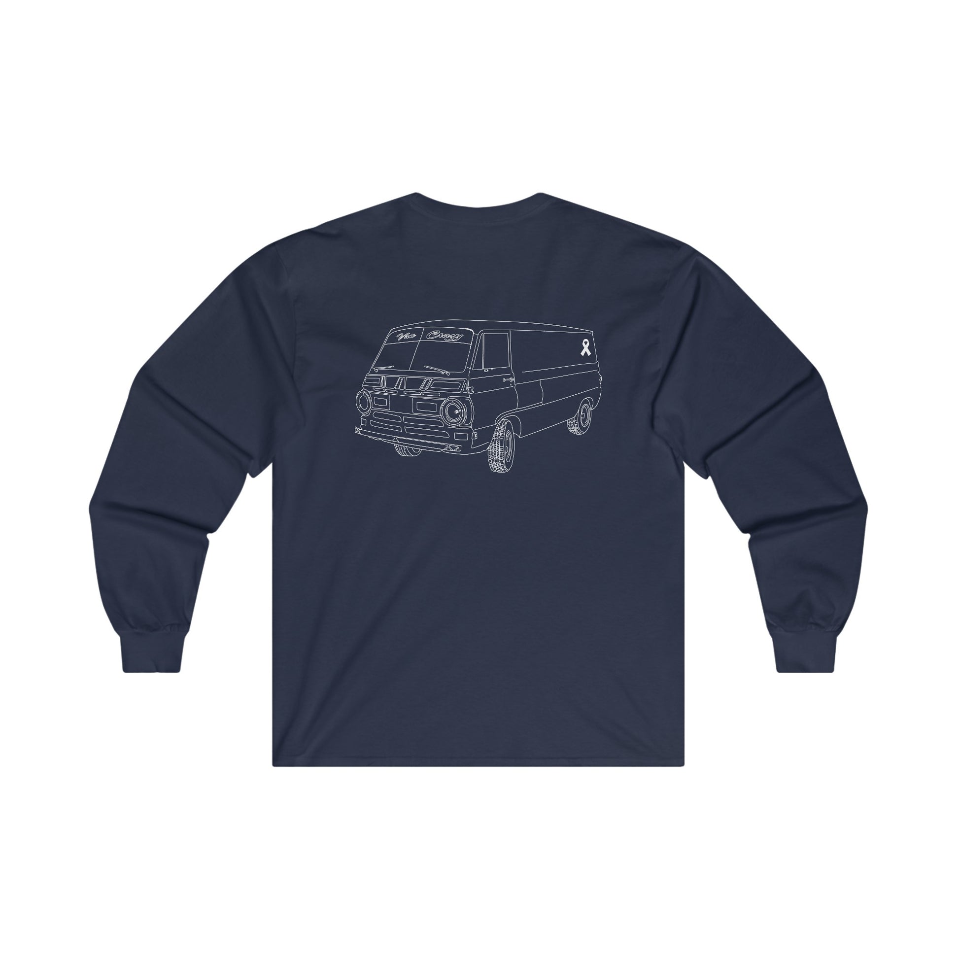 Van Crazy - Dodge A108 1968 - Unisex Long Sleeve Shirt