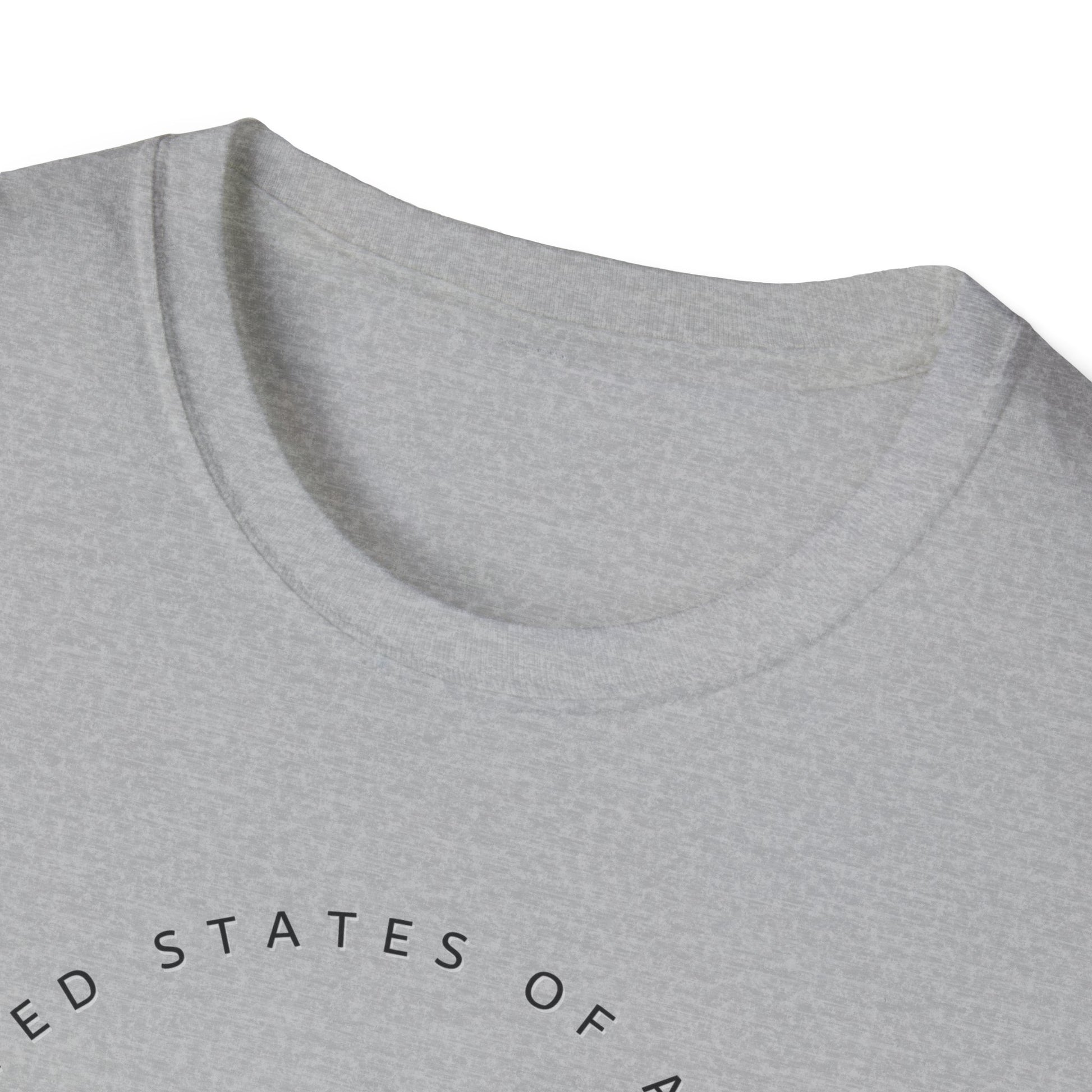 America, Land of the Free Unisex Softstyle T-Shirt | Patriotic Tee