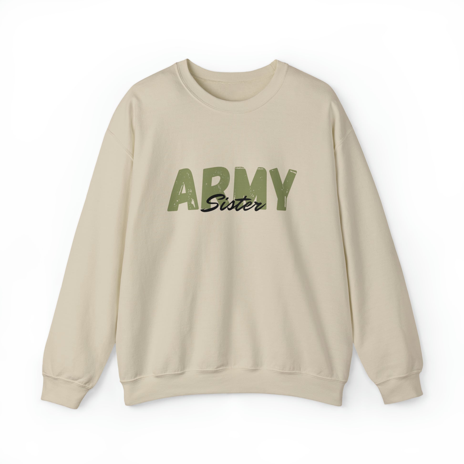 Army Sister Crewneck Sweatshirt