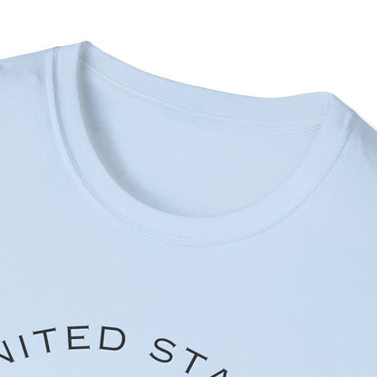 Classic America Unisex Softstyle Tee | Simple Design for Everyday Comfort