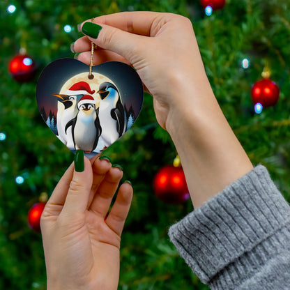 Penguin Christmas Tree Ornament - Charming Holiday Decor