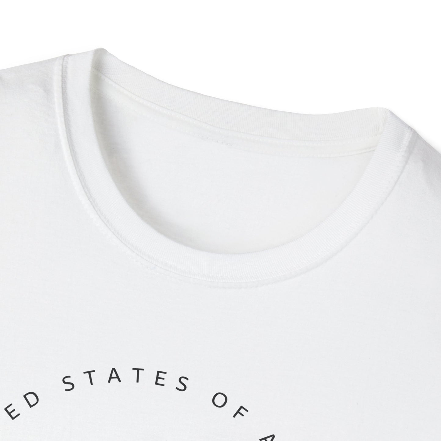 America, Land of the Free Unisex Softstyle T-Shirt | Patriotic Tee