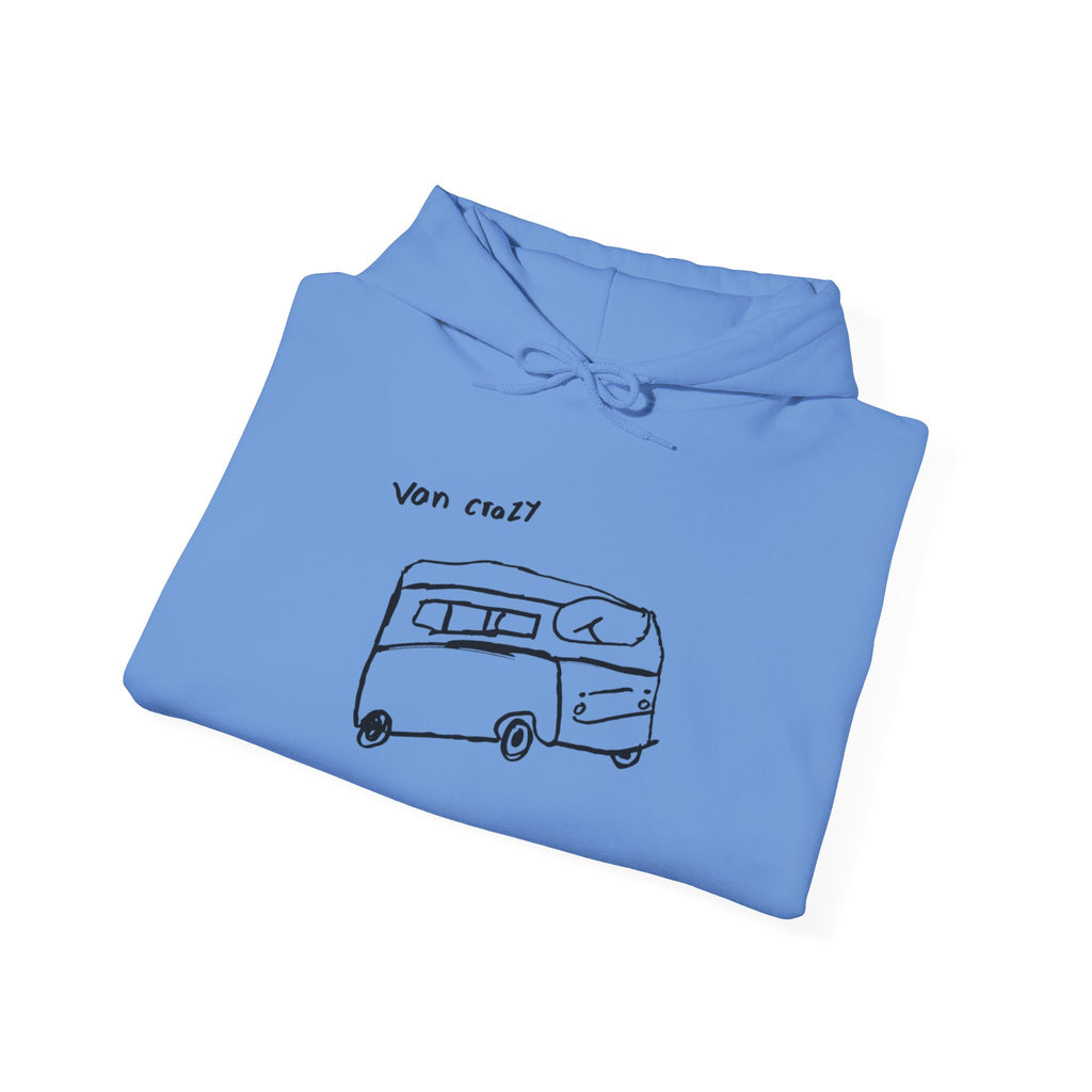 Van Crazy - Designed by Connor - Hooded Sweatshirt