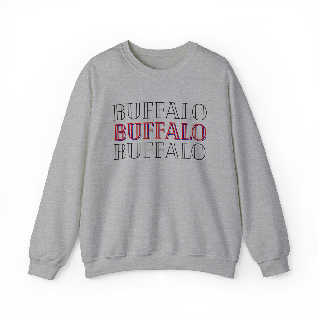 Buffalo Crewneck Sweatshirt - Cozy and Stylish