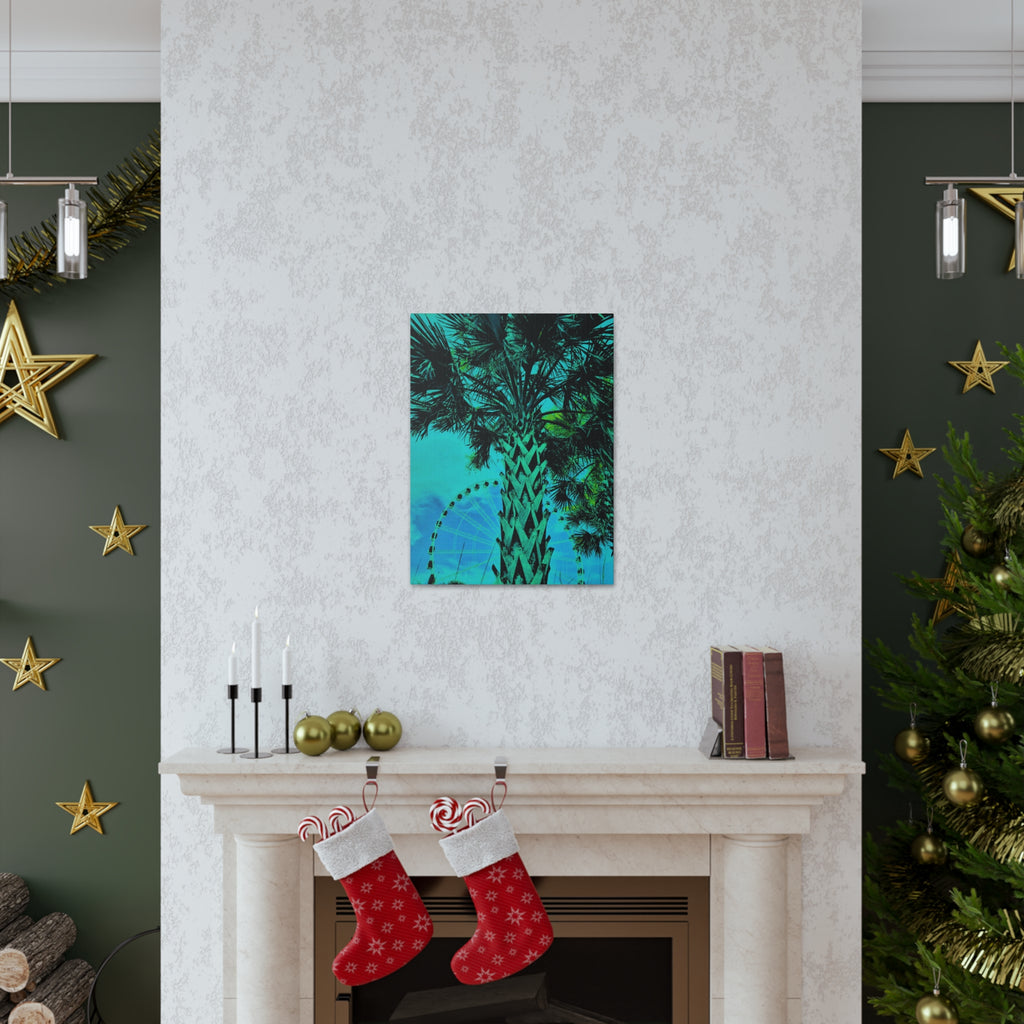 Palm Tree Canvas Gallery Wrap