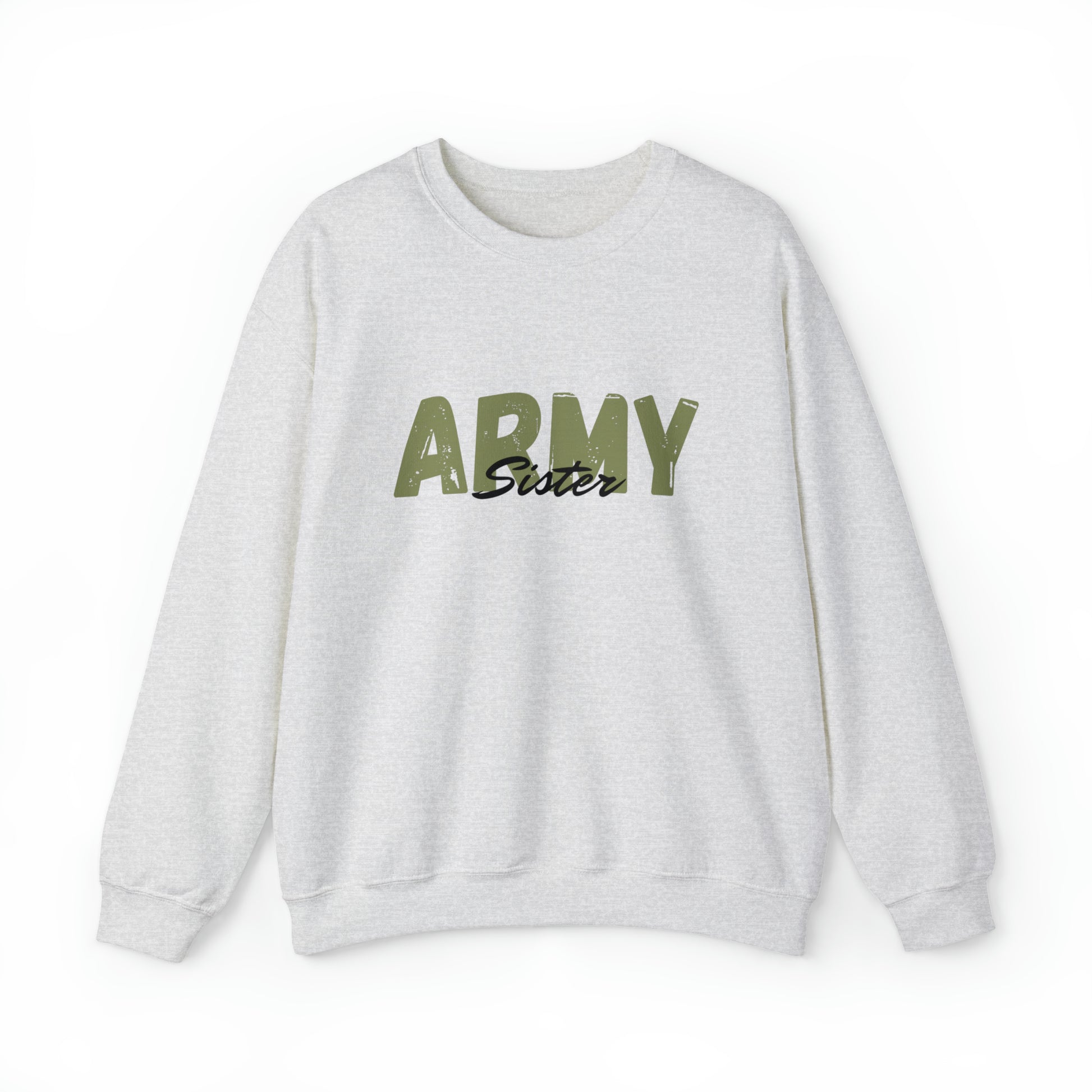 Army Sister Crewneck Sweatshirt