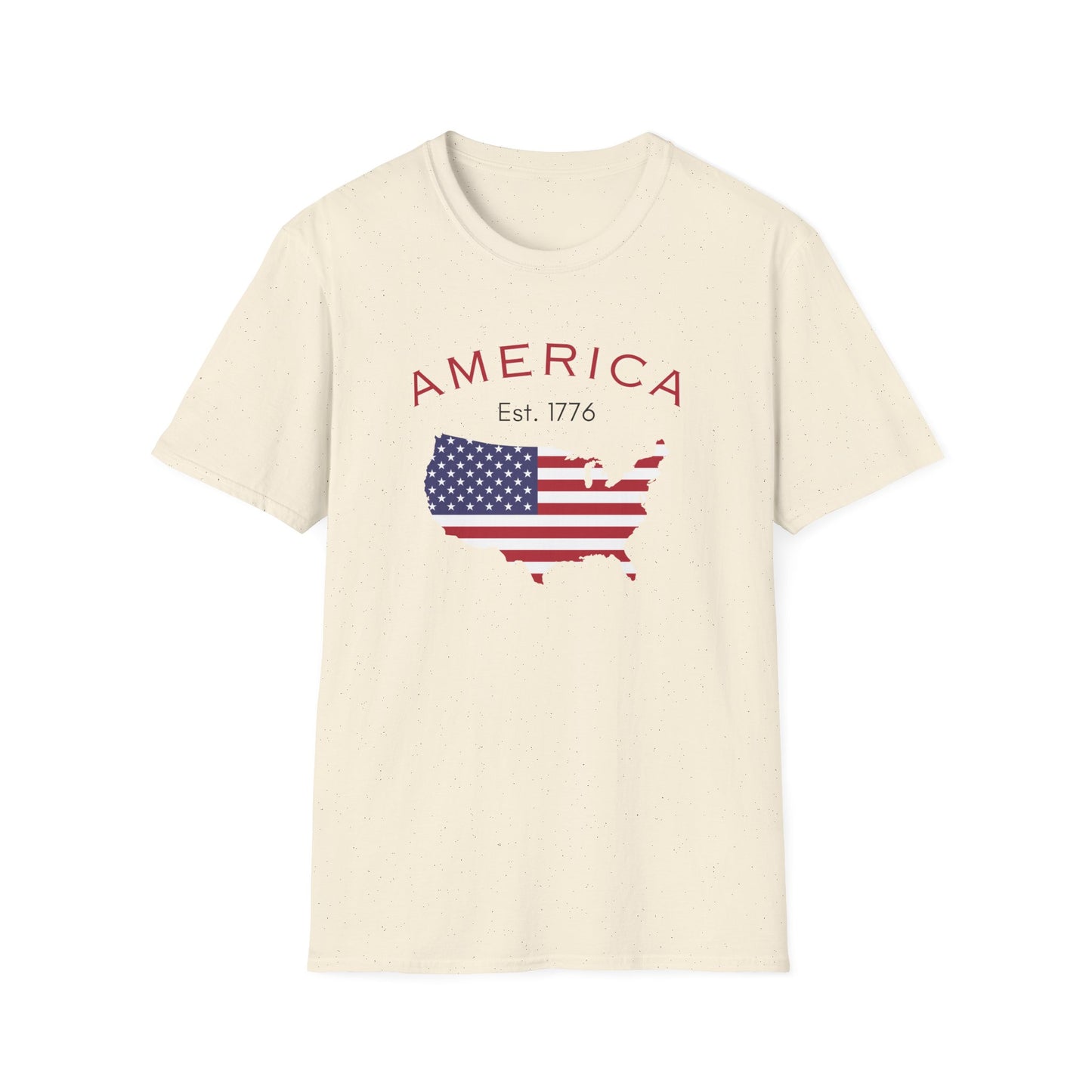 USA Unisex Softstyle T-Shirt | Comfortable Simple Design