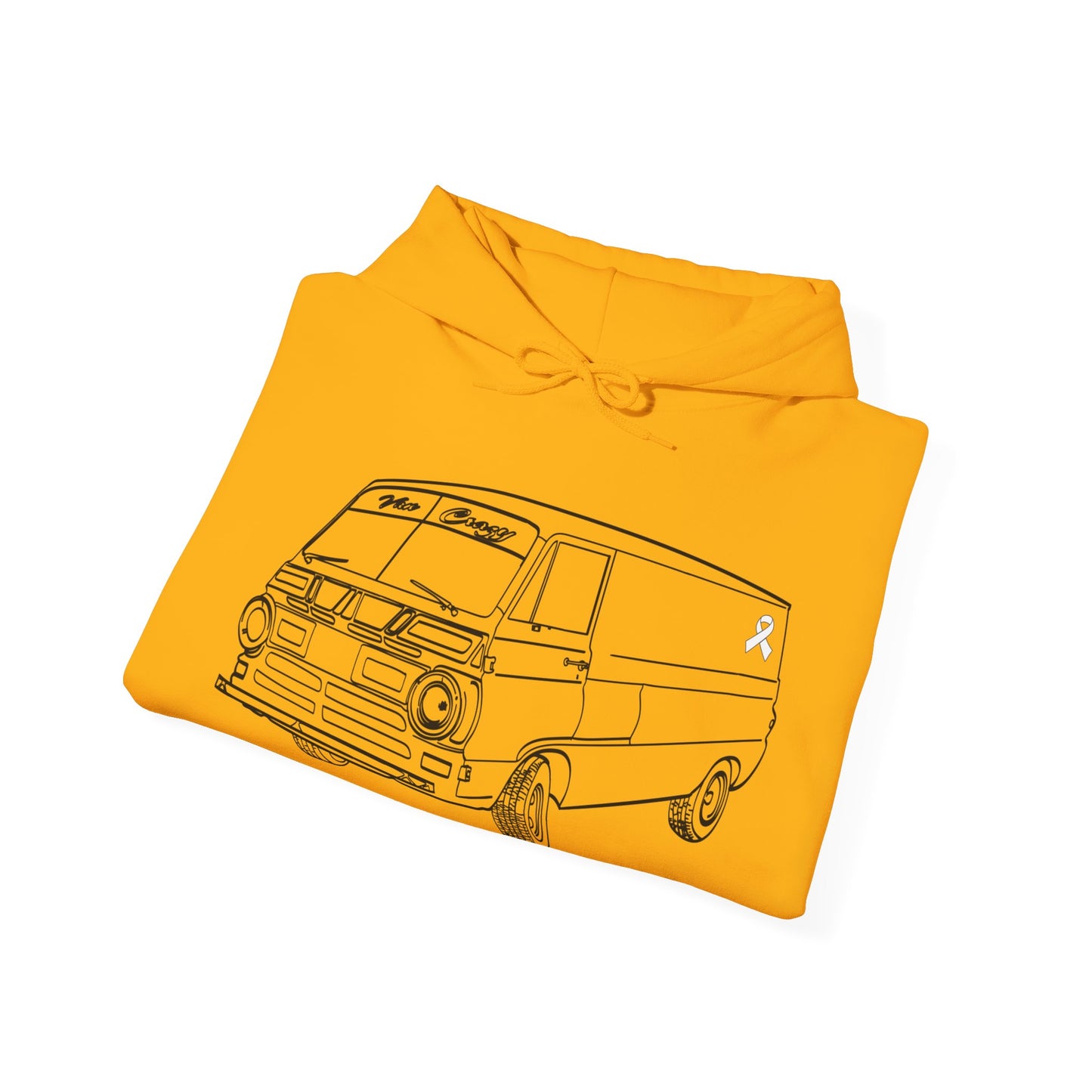 Van Crazy - Dodge A108 1968 - Hooded Sweatshirt