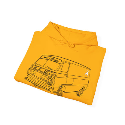 Van Crazy - Dodge A108 1968 - Hooded Sweatshirt