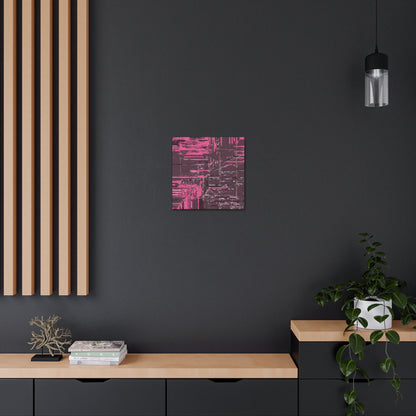 Pink Abstract Canvas Gallery Wrap