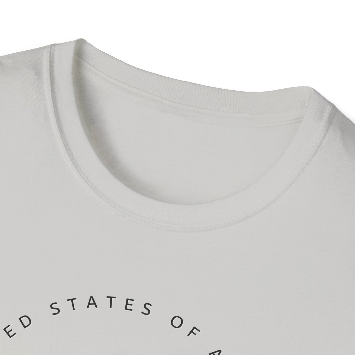 America, Land of the Free Unisex Softstyle T-Shirt | Patriotic Tee