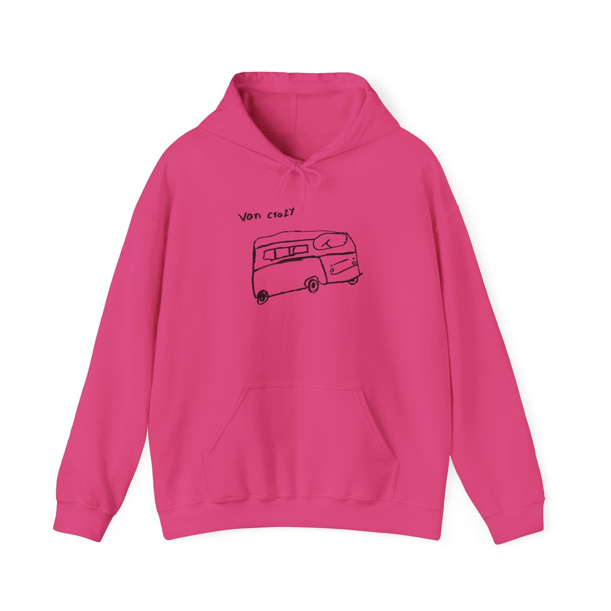 Van Crazy - Designed by Connor - Hooded Sweatshirt