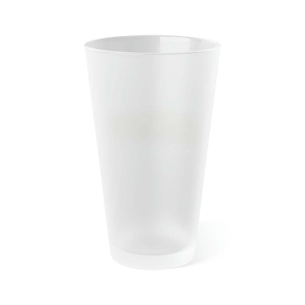 Army Auntie Frosted Pint Glass - Military Aunt Gift - Patriotic Beer Glass - Army Supporter - Personalized Barware - USA Proud