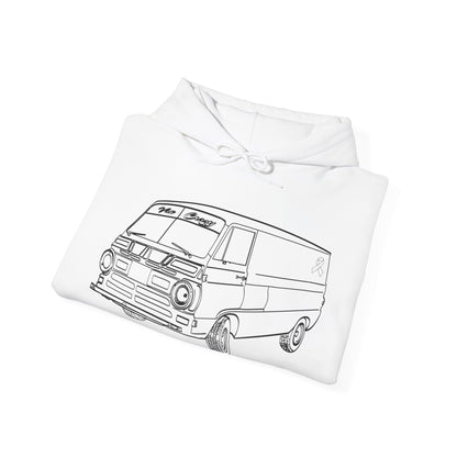 Van Crazy - Dodge A108 1968 - Hooded Sweatshirt