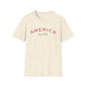 Simple America Unisex Softstyle Tee | Simple Design for Everyday Comfort