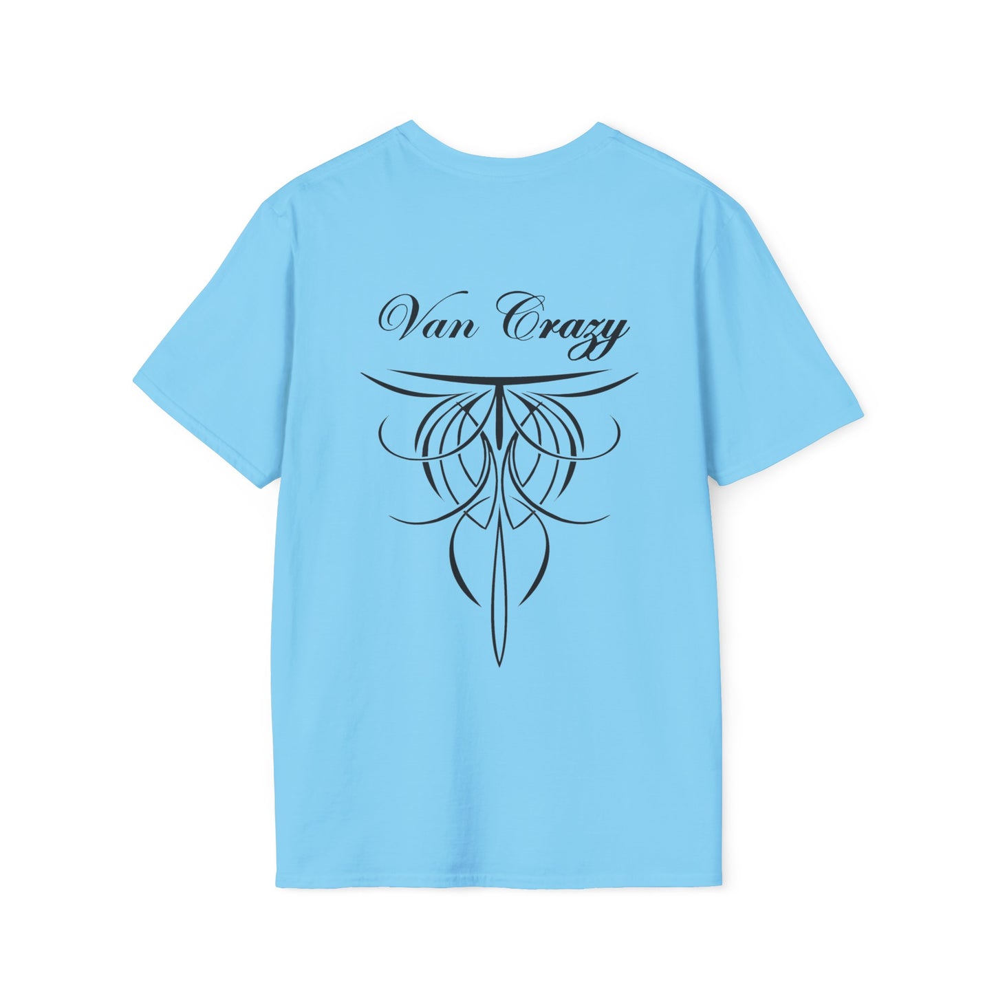 Van Crazy - Pinstriping Design by Eric - Unisex T-Shirt