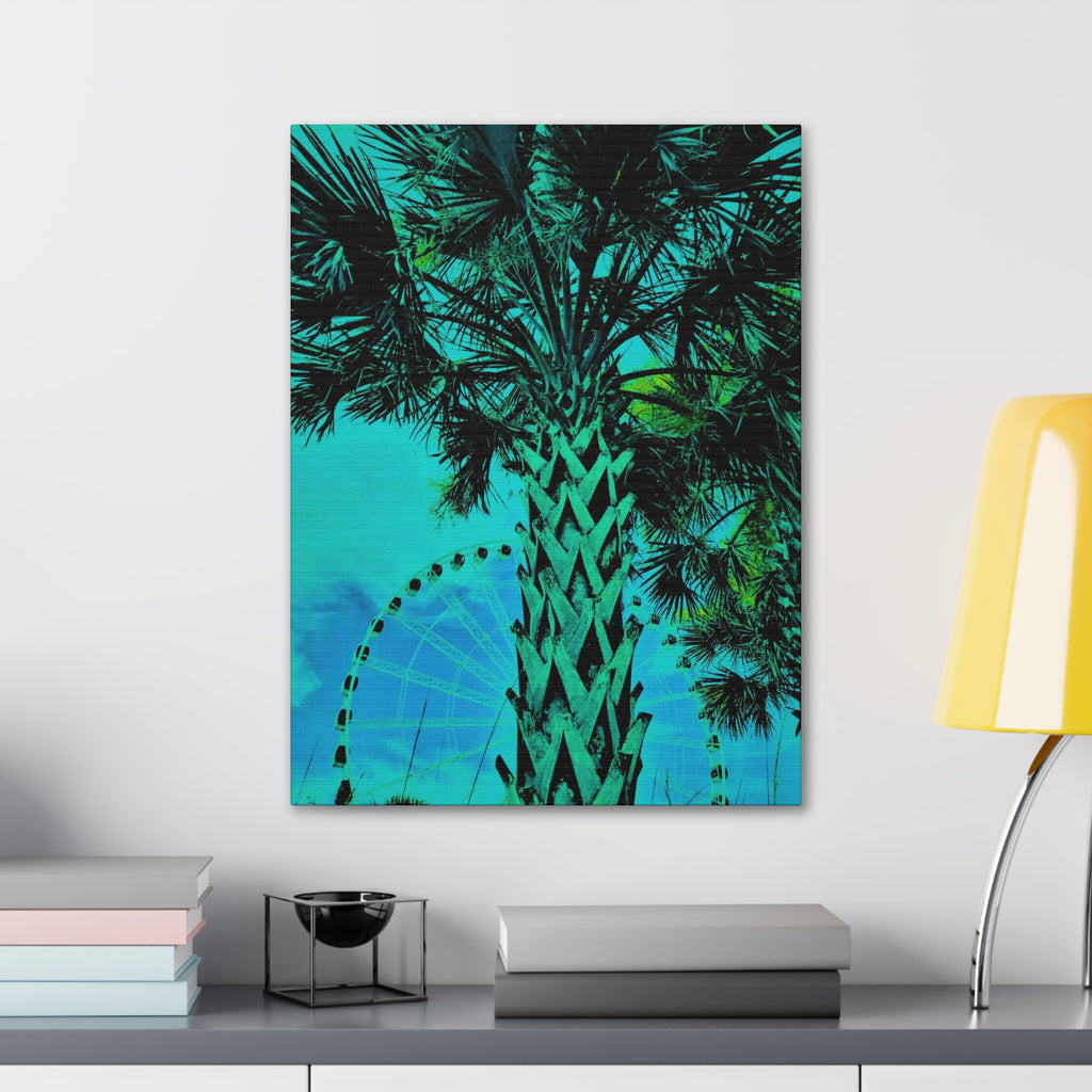 Palm Tree Canvas Gallery Wrap