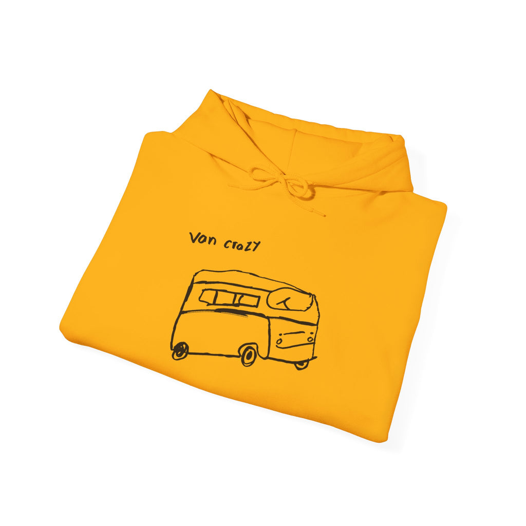 Van Crazy - Designed by Connor - Hooded Sweatshirt