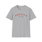 Simple America Unisex Softstyle Tee | Simple Design for Everyday Comfort