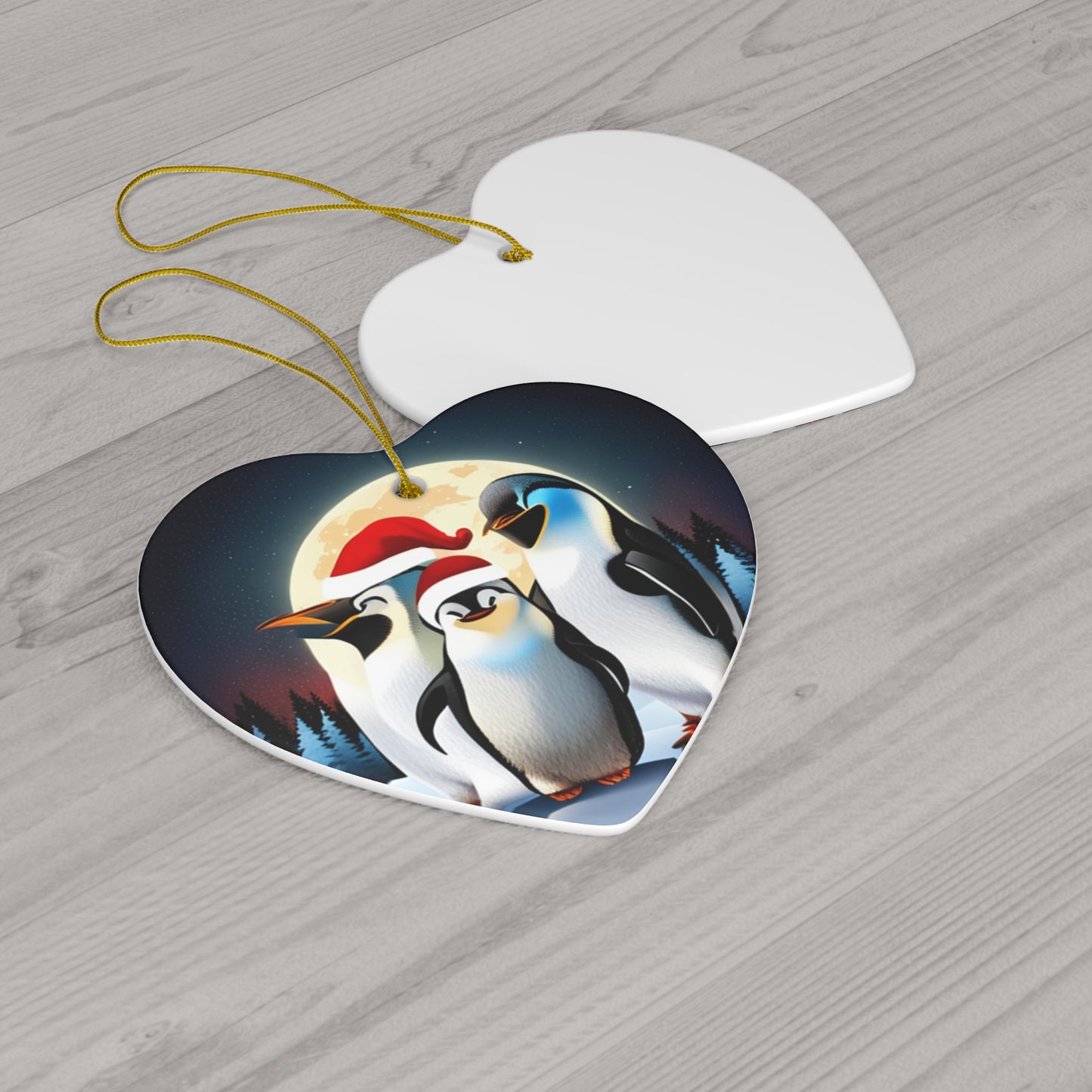 Penguin Christmas Tree Ornament - Charming Holiday Decor