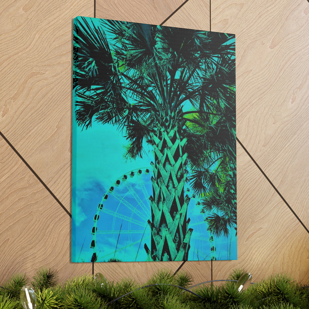 Palm Tree Canvas Gallery Wrap