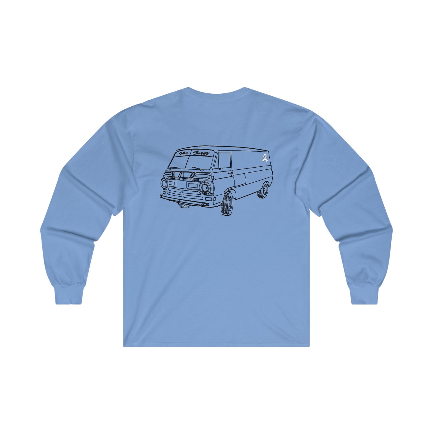 Van Crazy - Dodge A108 1968 - Unisex Long Sleeve Shirt