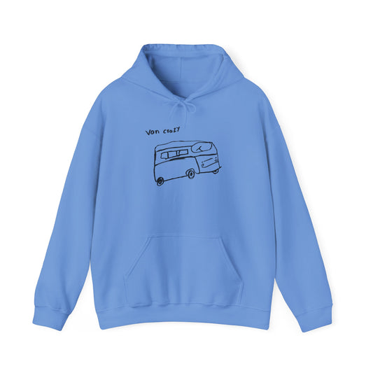 Van Crazy - Designed by Connor - Hooded Sweatshirt