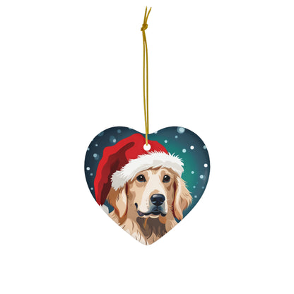 Furry Friend Golden Retriever Christmas Tree Ornament - Celebrate the joy of Man's Best Friend - Charming Holiday Decor