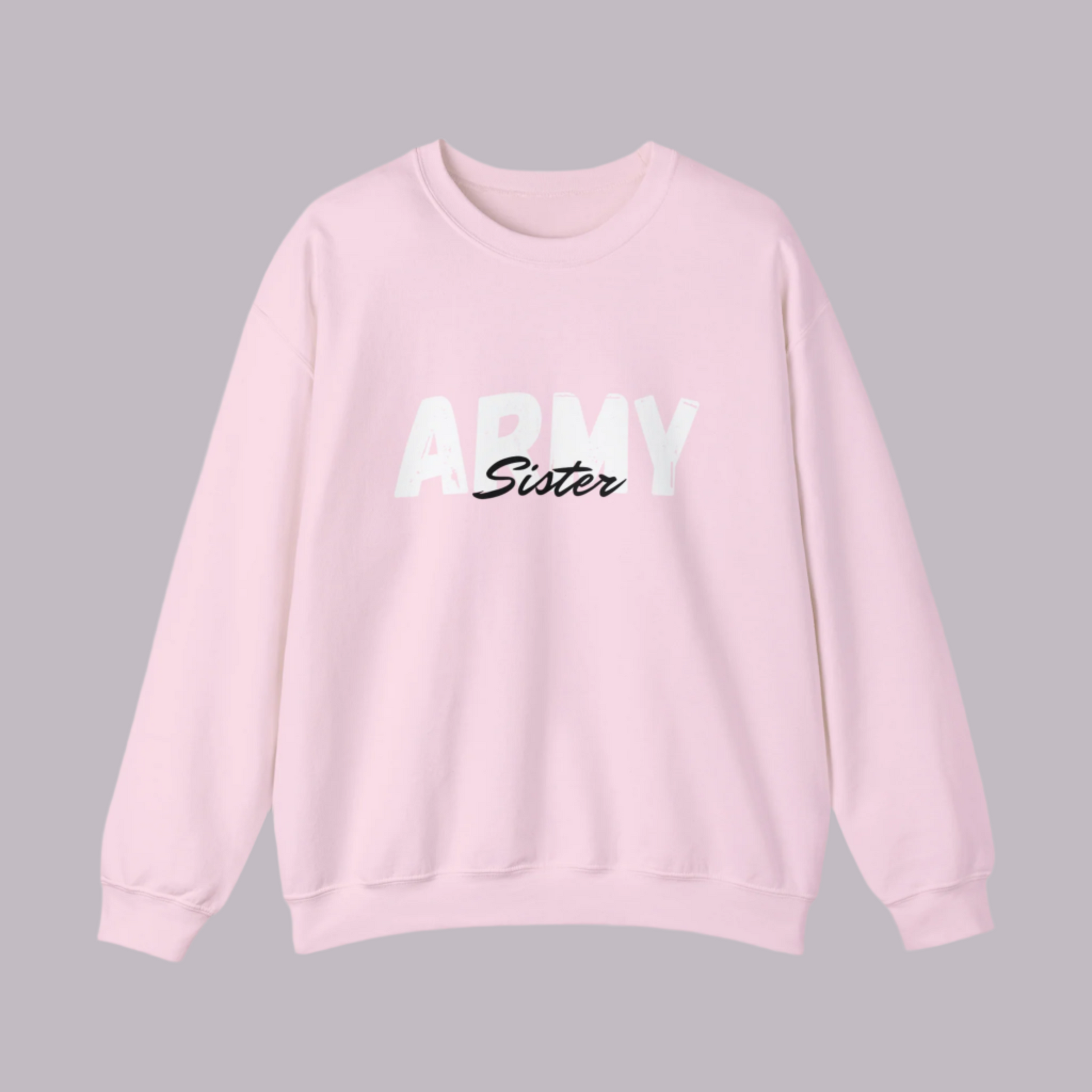 Army Sister Crewneck Sweatshirt