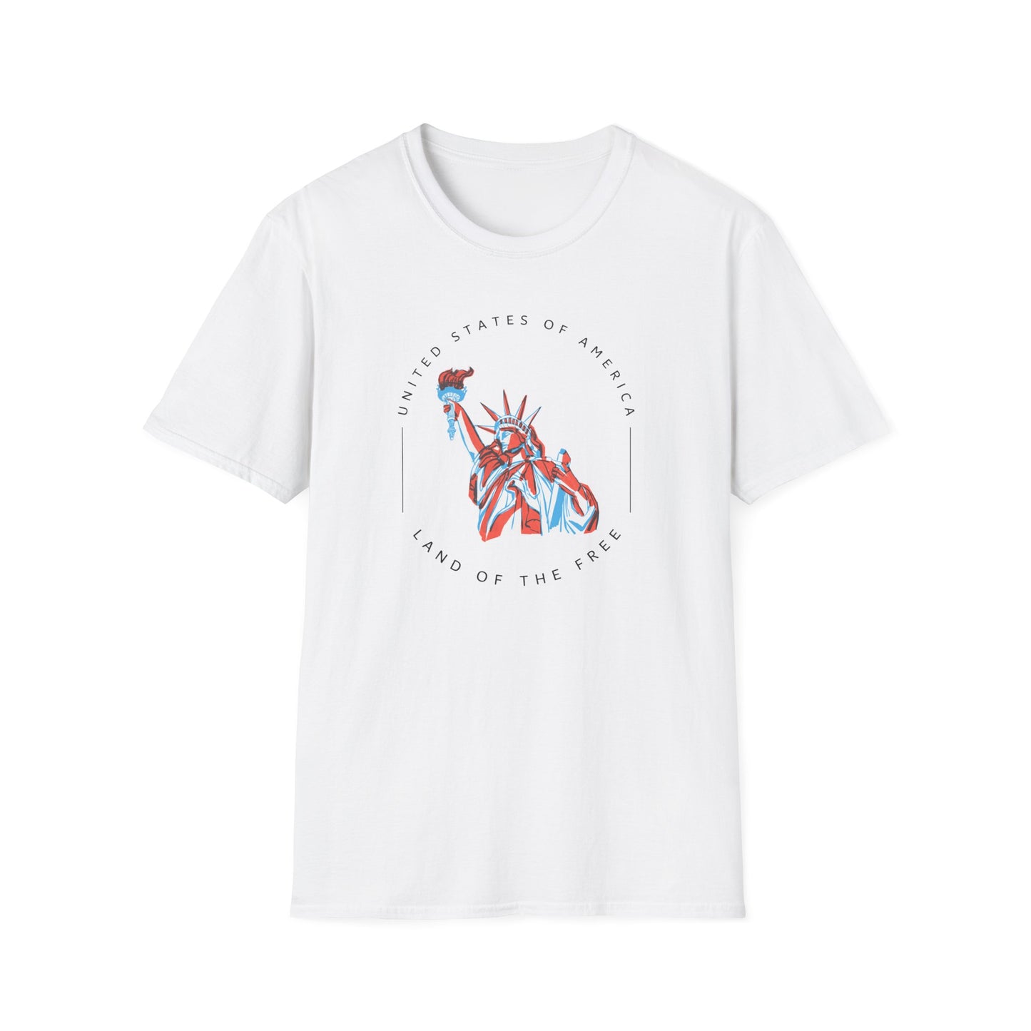 Lady Liberty Unisex Softstyle T-Shirt