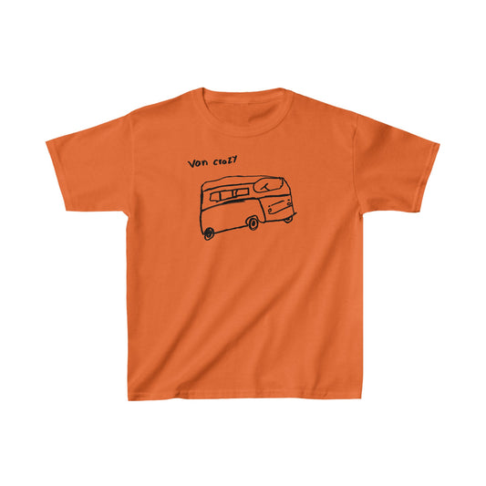 Van Crazy - Designed by Connor - Kids Cotton Tee