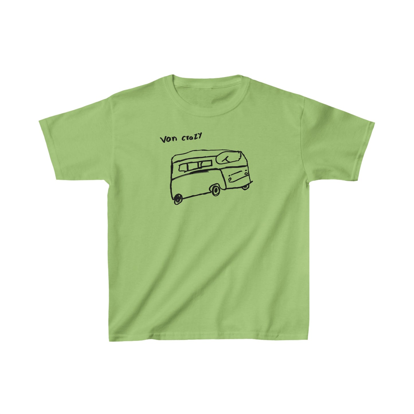 Van Crazy - Designed by Connor - Kids Cotton Tee