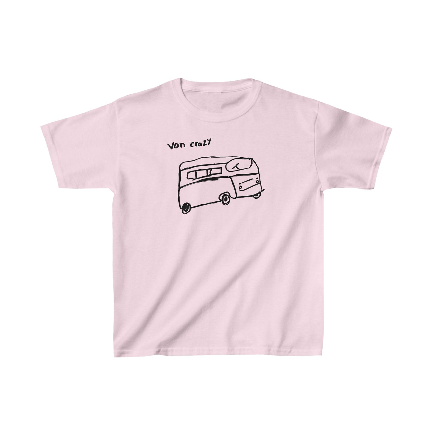 Van Crazy - Designed by Connor - Kids Cotton Tee