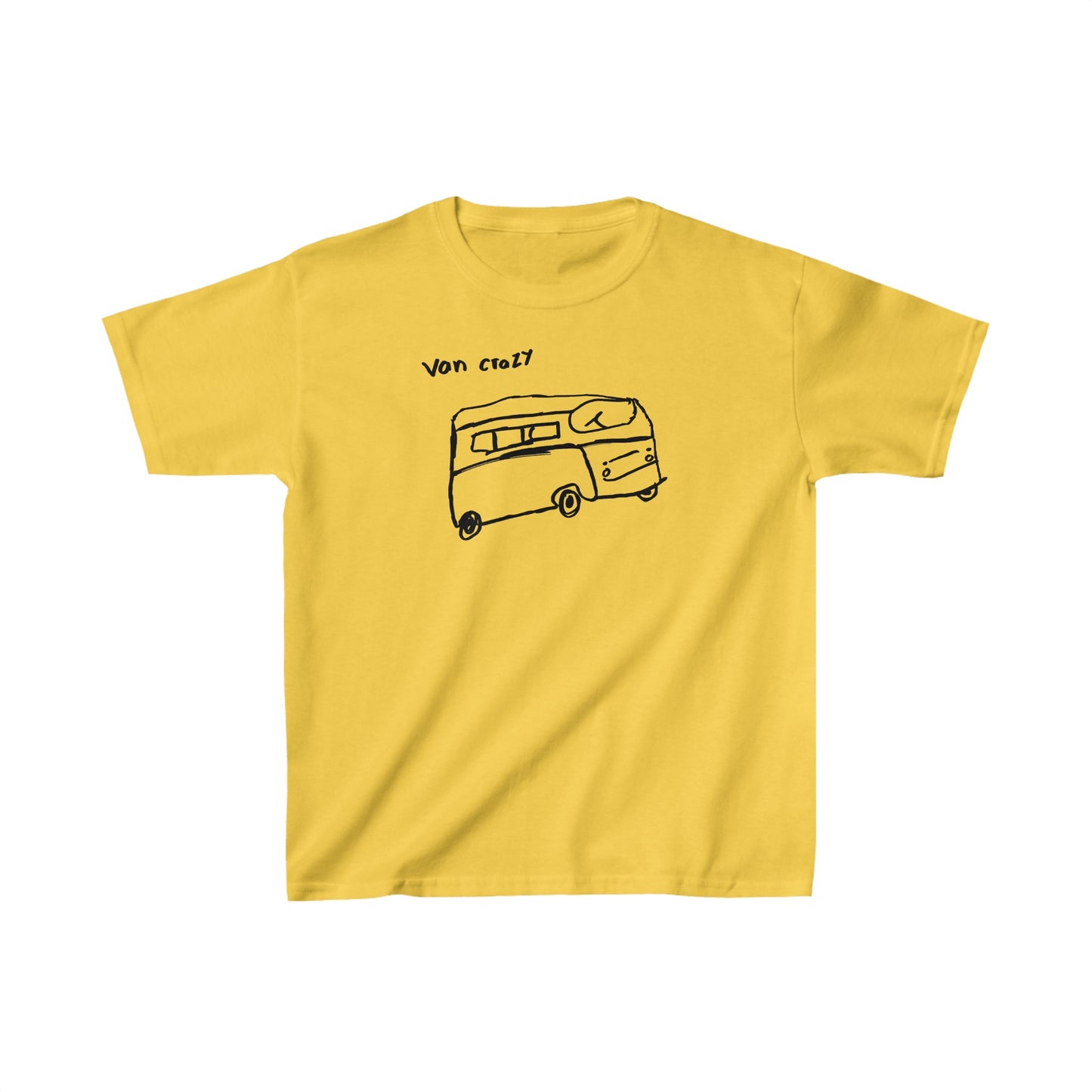 Van Crazy - Designed by Connor - Kids Cotton Tee