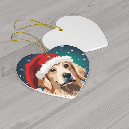 Furry Friend Golden Retriever Christmas Tree Ornament - Celebrate the joy of Man's Best Friend - Charming Holiday Decor